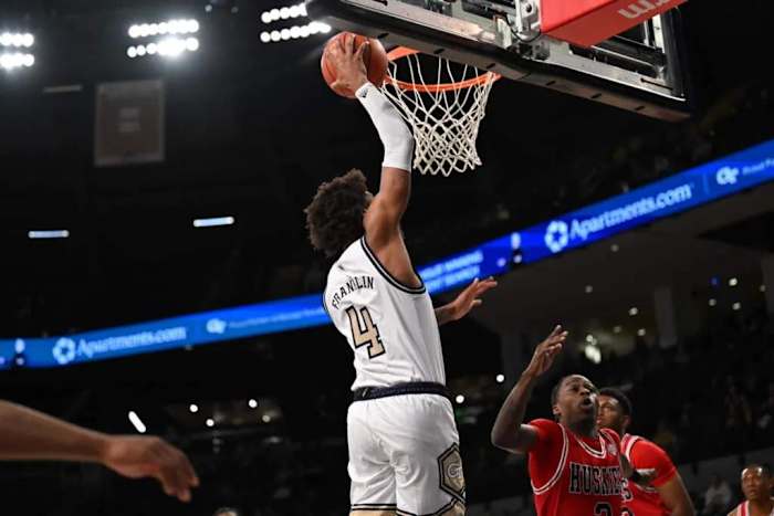 Georgia Tech Forward Ja'von Franklin